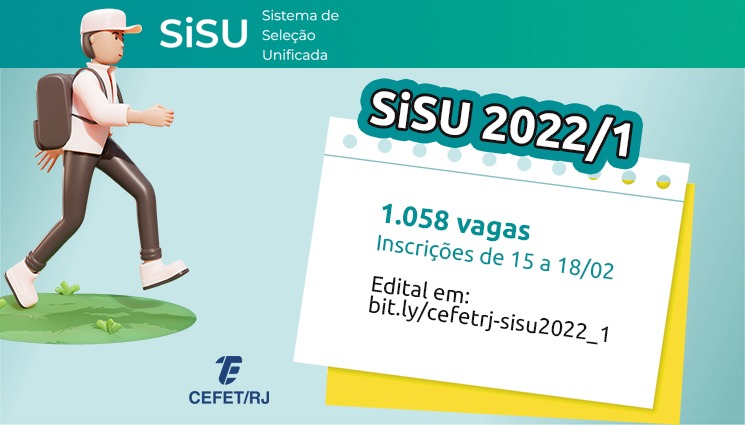 Cefet/RJ oferta 1.058 vagas em cursos de graduação pelo Sisu