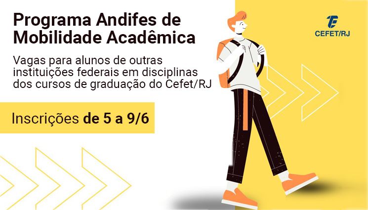 Programa Andifes: inscrições abertas em disciplinas de graduação para alunos externos
