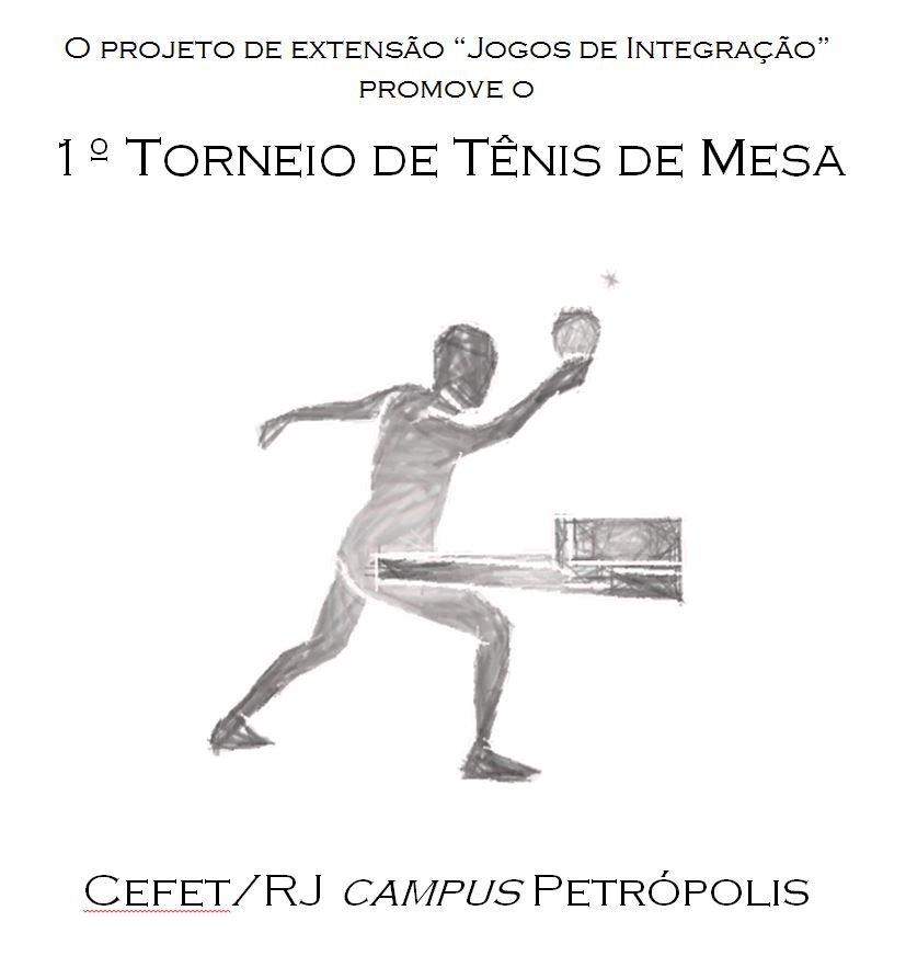 Cefet/RJ Petrópolis terá competição de tênis de mesa e xadrez no